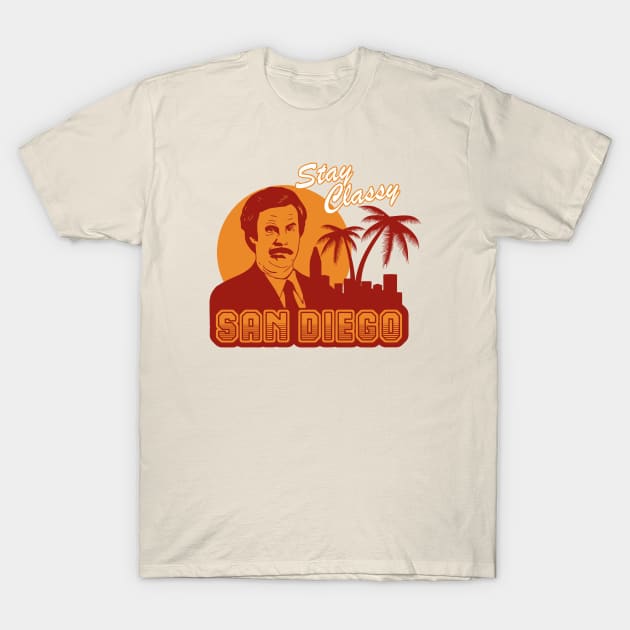 Stay Classy San Diego T-Shirt by buby87